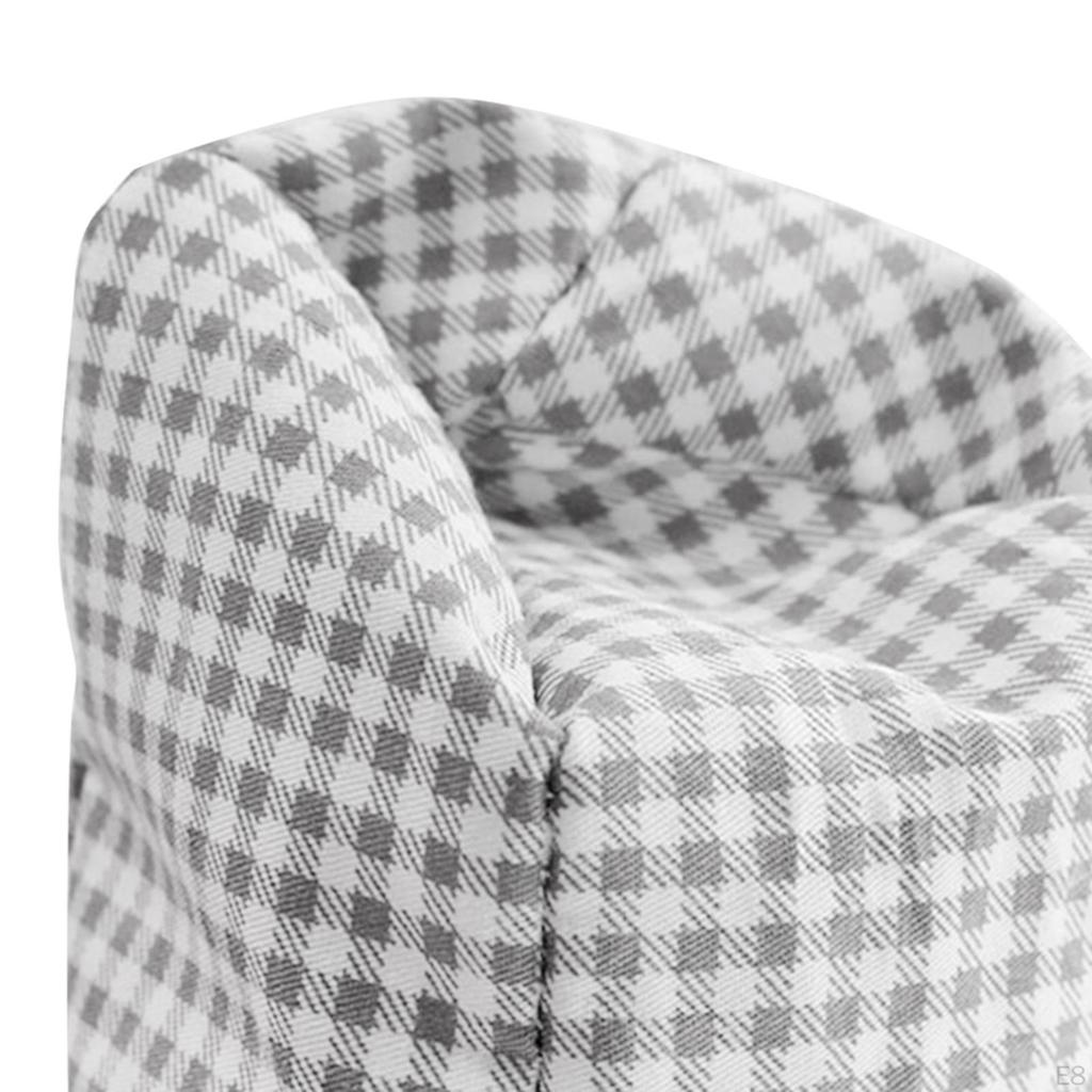 Dollhouse Couch Set, Mini Sofa with Table and Chair, 1:12 Scale Gift for Kids