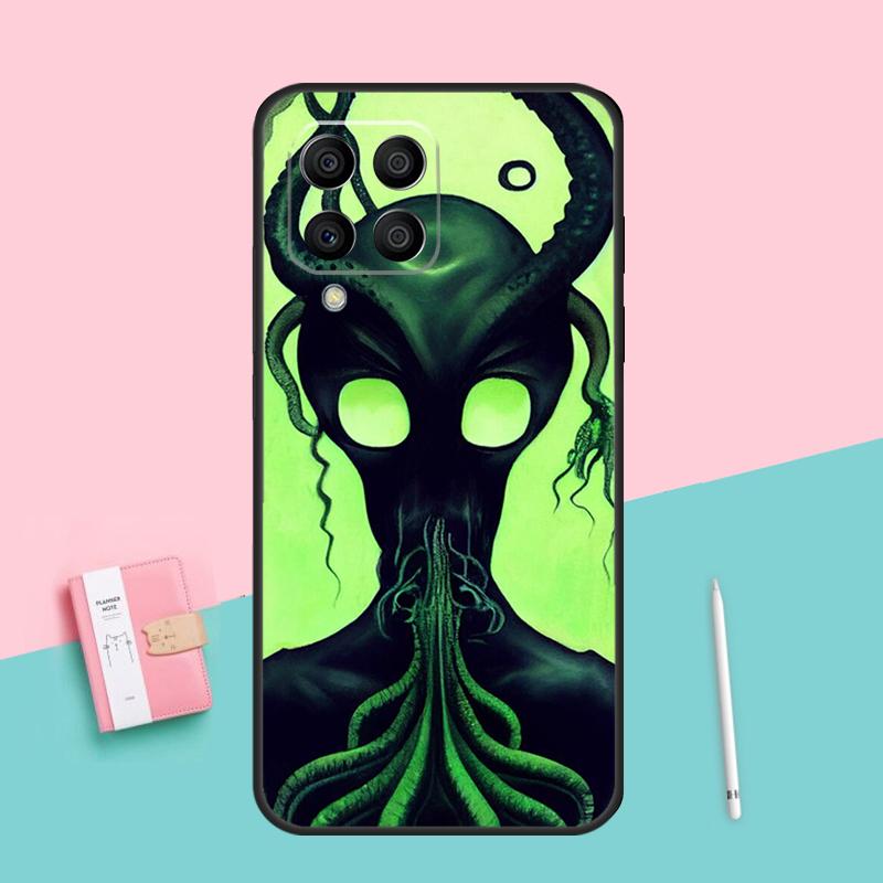 Alien Kawaii Art For Samsung Galaxy M12 M16 M34 M11 M35 M21 M06 M33 M13 M53 M31 M55 M15 M14 M54 M32 M52 Case