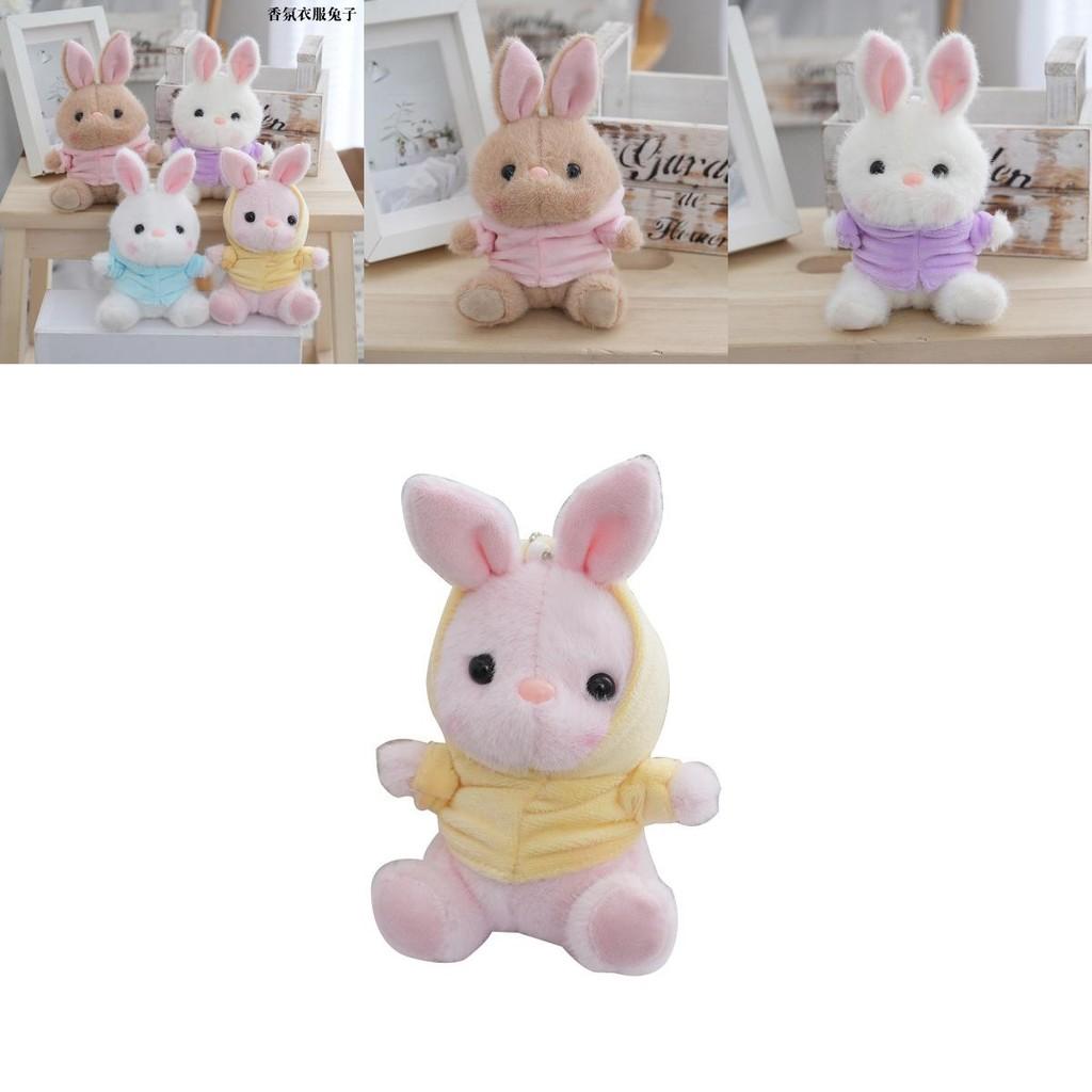 Adorable Plush Rabbit Keychain Cute Plush Toy Doll With Soft Pp Cotton Filling