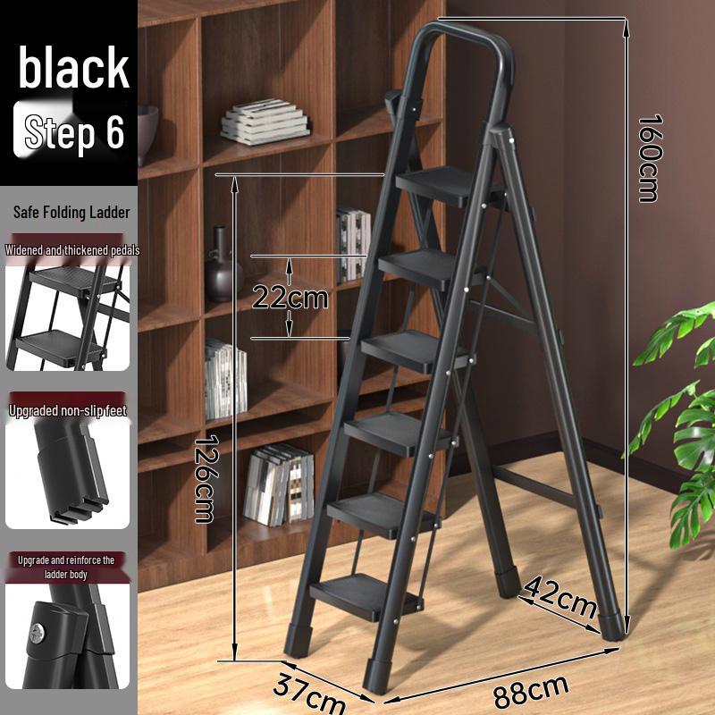 Multifunctional Telescopic Folding A-Frame Ladder – Portable, Lightweight & Indoor Use