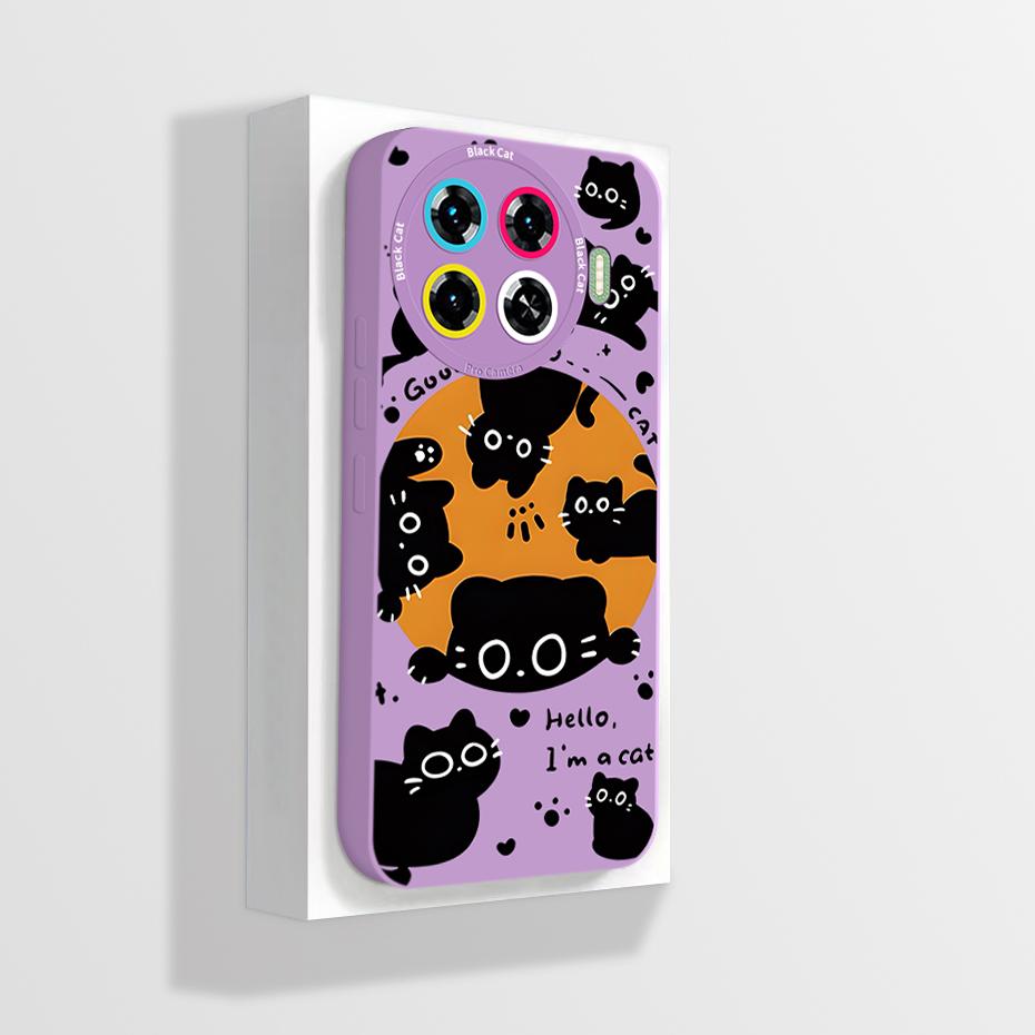 Case For Tecno Spark 20 Pro Plus 4G Phone Cover Cute Astronaut Soft Liquid Silicone Bumper Shell For Tecno Spark20ProPlus Fundas