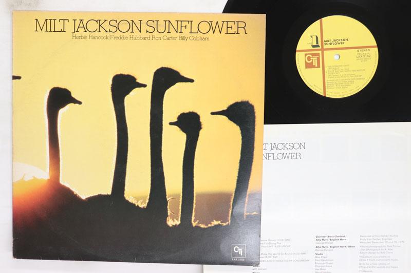 

LP Record MILT JACKSON Sunflower LAX3182 CTI 1978 Japan Jazz Used
