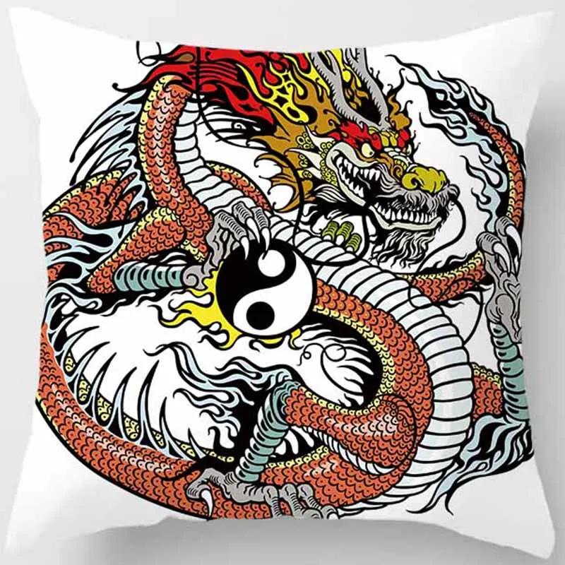 Mysterious Vintage Religious Yoga Symbol Pillowcases Home Decor Housse De Coussin Cojines Decorativos Para Sofá Poduszka
