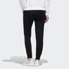 Adidas Neo Vintage Three-Stripe Color-Block Tapered Knit Sports Pants Women Pants Black GL6057