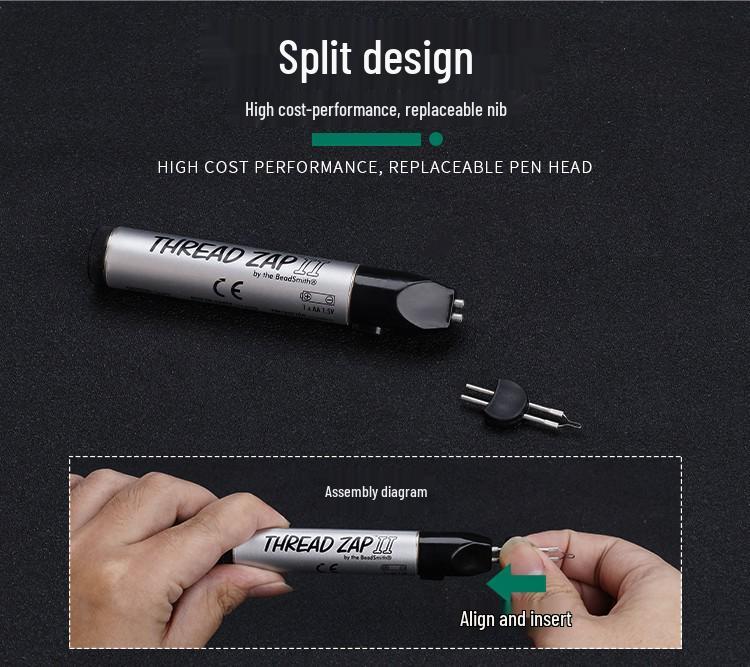 Hand-Woven Rope Heat Cutter & Line Splicing Tool E18 - Not a Soldering Iron