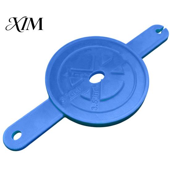 Clay Pottery Wheel Parts Trimming Bat System for Wheel, Tool, 3.5Inch 4Inch Ceramic Inserts 5Inch, 3D Printed Fixing Rim Shaper Tool Studios