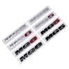 ABS Car Styling Sticker for MG Morris q Garages GT MG6 MG5 Auto Fender Body Rear Trunk Emblem Accessories