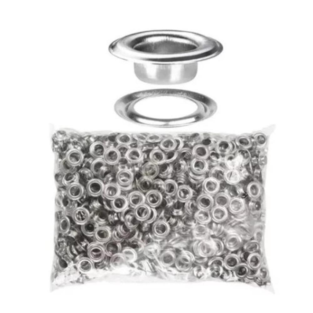 1000pcs Metal Material Metal Grommets 12mm Size Eyelet Kit Practical Leather Grommets For Clothes