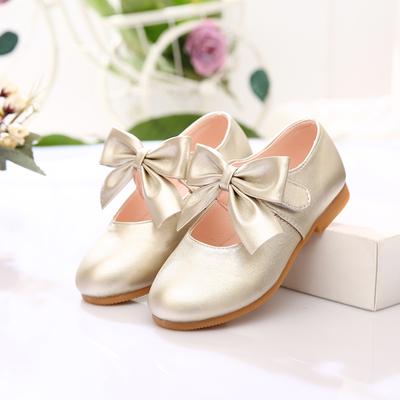 Nuove Scarpe Bambini Primavera Estate Autunno Scarpe Bambina Scarpe Principessa Moda Bambini Scarpe Singole Fiocco Sneakers Casual Scarpe Piatte