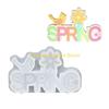 F26C Easter Letter Silicone Molds for Resin Casting and Making Soap Chocolate