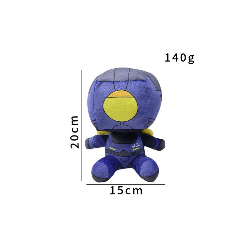 New Ultrakill Game Merchandise Warrior Doll Holiday Gift Cute Robot Plush Toy