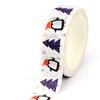 2023 NEW 1PC 10M Deco Winter and Christmas Gingerbread House Candle Dachshund Washi Tape for  Journaling Masking Tape Stationery