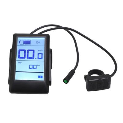 Pantalla LCD Retroiluminada para Bicicleta Eléctrica Adecuada para Motores de Tracción Media BAFANG BBS0102B G320 G340 250W 350W 500W 750W 1000W 5