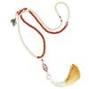 Women's Fashion Long Layering Beaded Fringe Necklace with Glass Stone Accents for Comfortable and Stylish Wear in Various Occasions