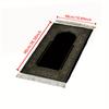 VIKAMA Black Gold Luxury Adult Prayer Mat Foldable Family Prayer Mat Portable Indoor/Outdoor Muslim Prayer Mat