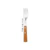 304 Stainless Steel Knife, Fork and Spoon Four-piece Set, Japanese-style Western Tableware, Flower Pear Wooden Handle, Steak Knife, Fork and Spoon Set