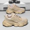Fashion High Platform Platformed Hiking Shoes Size 50 Climbing Sneakers Climbing Brown Shoes Man Sport Universal Brand Tensi