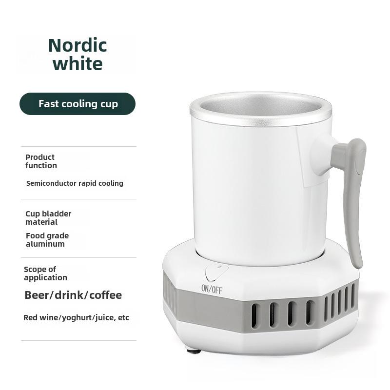 "2023 Summer Quick Cooling Cup: Portable Ice & Heat for Office Desks"