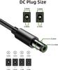US/EU 100-240V AC 12.6V 1A 18650 Lithium Battery Charger, 12V 1A Portable Screwdriver Wall Charger with DC 5.5 * 2.1 MM Plug
