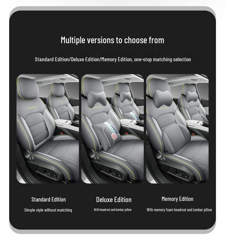 Lynk&Co 08 Seat Cover: 2025 Perf Leather, Breathable, Full Coverage, for 120km Long-Range Pro Model