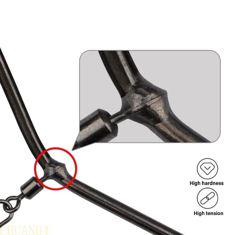 A1A2 Tangles Proof Boom Sleeve Fishing Swivels for Precise Bottom Fishing Feeder Rigs