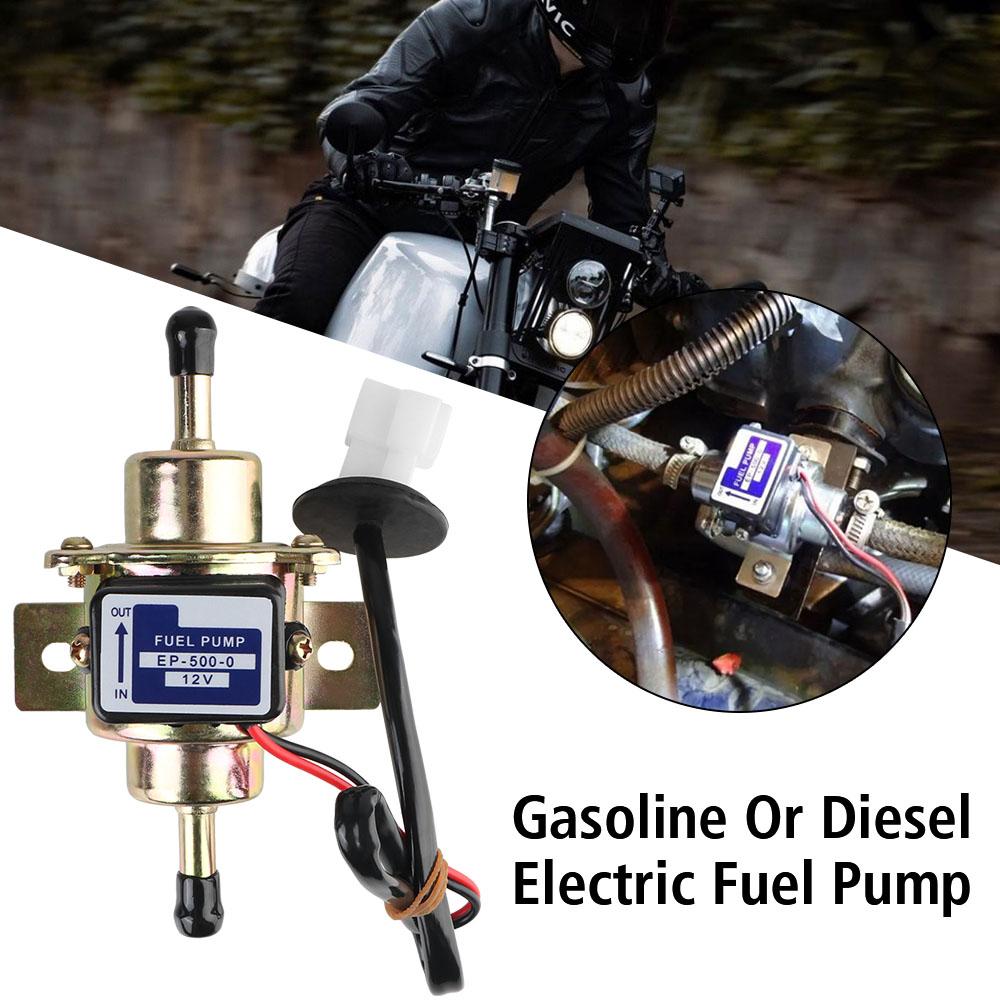 Automobile Electronic Pump Car accessories Car Oil Fuel Pump Universal Gasoline and Diesel Pump DC 12V