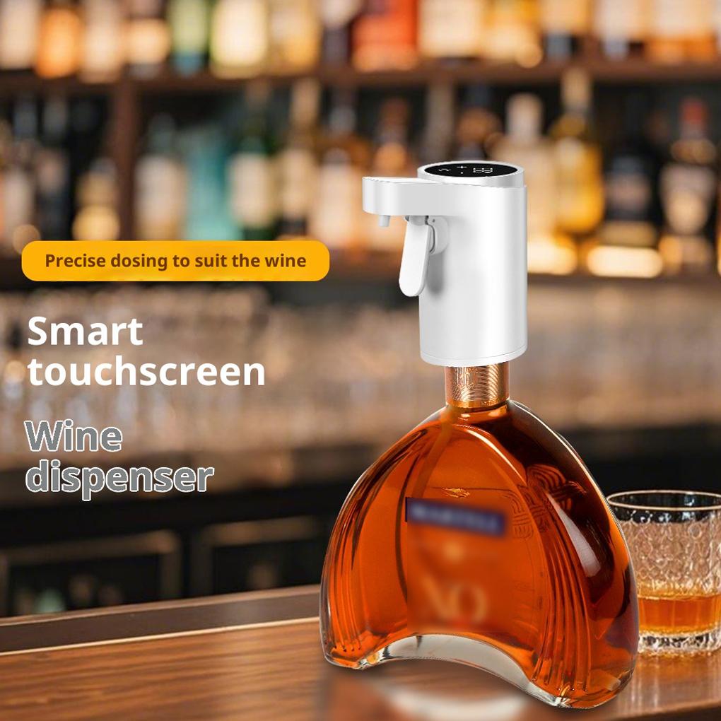 2026 New Electric Wine Decanter Aerator Dispenser Electric Wine Pourer Aerator Dispenser Pump Pourer Wine Accessories bianco