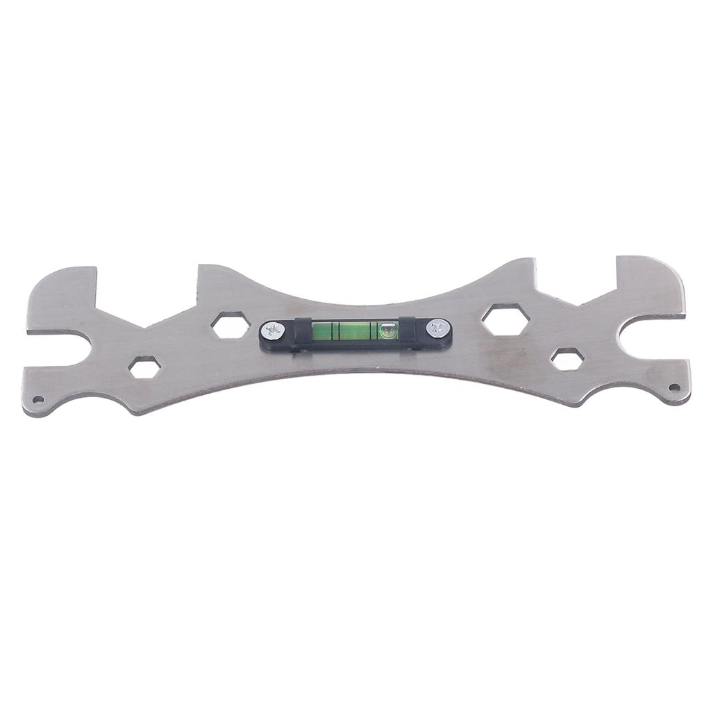Special Wrench Universal Multifunctional Bathroom Wrench with Level Faucet Plumbing Install Tool