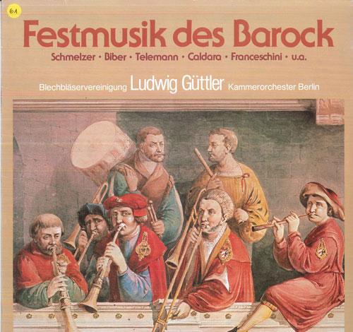 

LP Record HARTMUT HAENCHEN, KAMMERPORCHESTER - Festmusik Des Barock 262170 PANDORA Germany Classical Used
