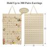Wall Hanging Brooch Display Stand Felt Enamel Pin Badge Button Collection Storage Holder Jewelry Necklace Earring Organizer Bag
