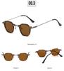 Hot Punk Small Frame Hip Hop Sunglasses - Stylish European & American Avant-garde Unisex Eyewear
