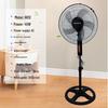 10-Inch Oscillating Floor Fan for Home & Office - High Power, Dual Voltage 110V/220V Circulation Fan