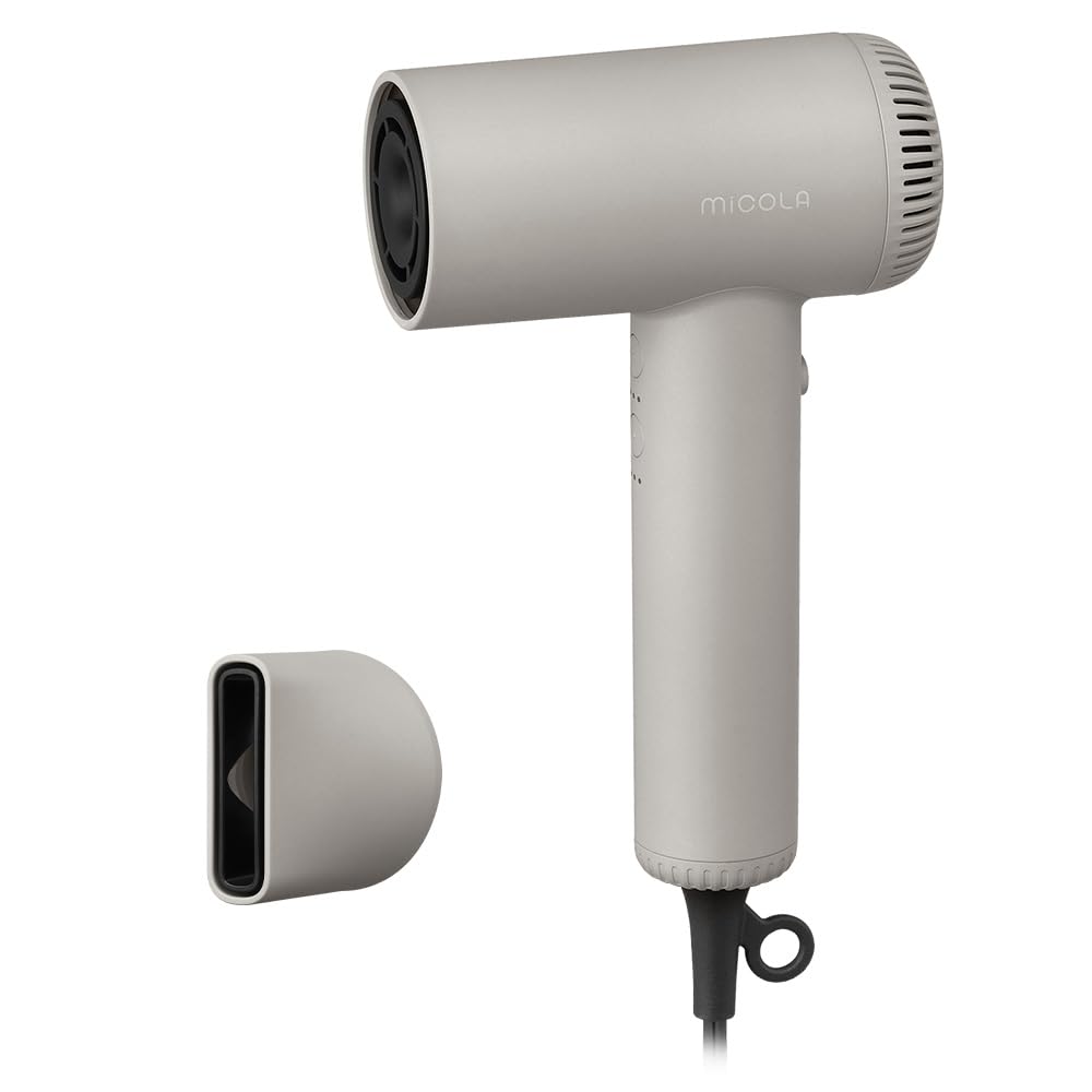 Iris Ohyama Ion Dryer HDR-M501-T Lightweight 380g Compact Large Airflow Mocha