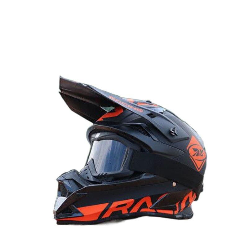FiK Off-road Electric Motorcycle Helmet for Men and Women KTM Racing Rally Helmet, Mountain All-covering Style, Personalized, Latest Model for All