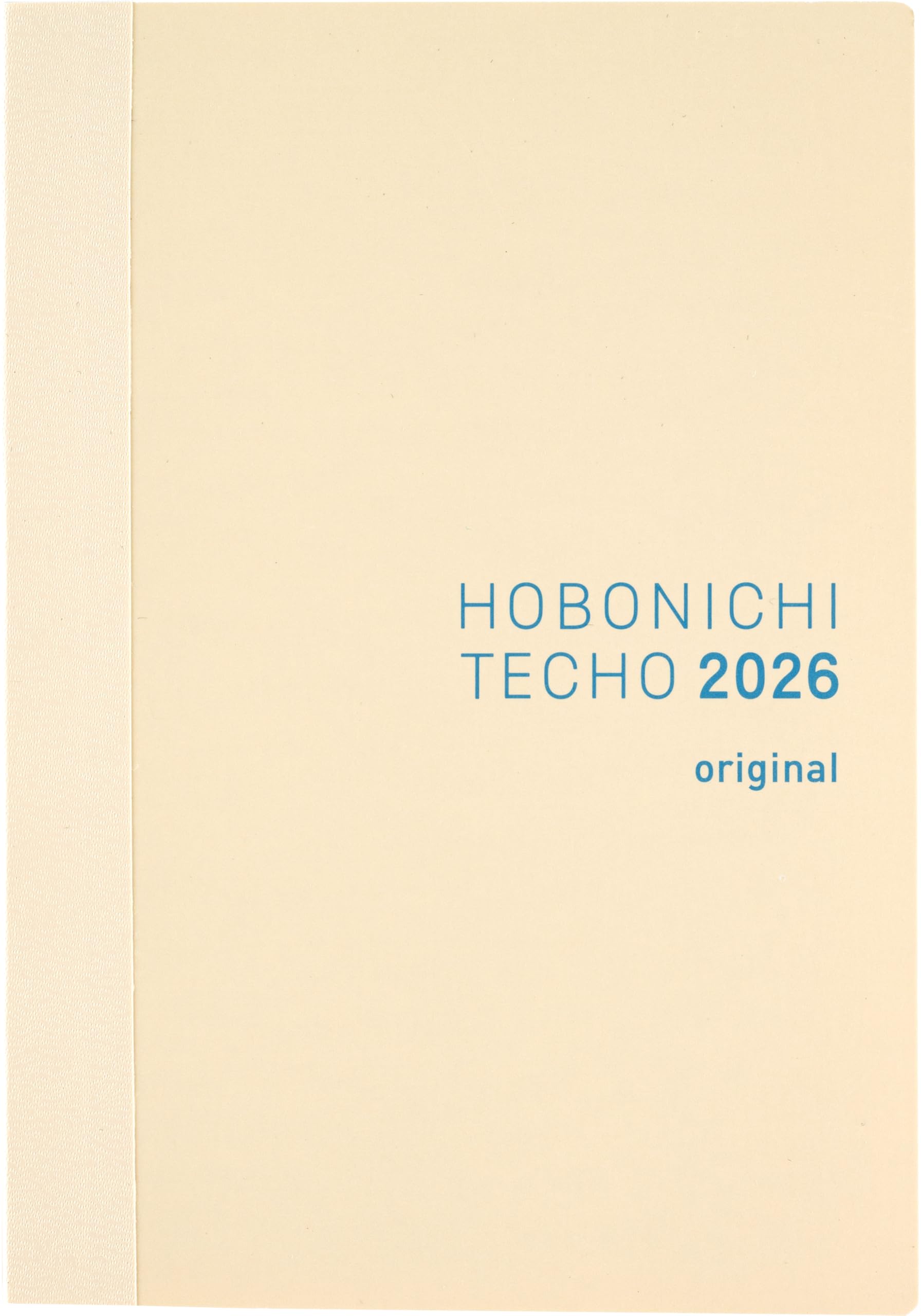 

Hobonichi Techo 2026 Оригинал Версия на упрощенном китайском языке 1 страница в день Январь Понедельник [A6 / (Упрощенный китайский) // Начать] бежевый