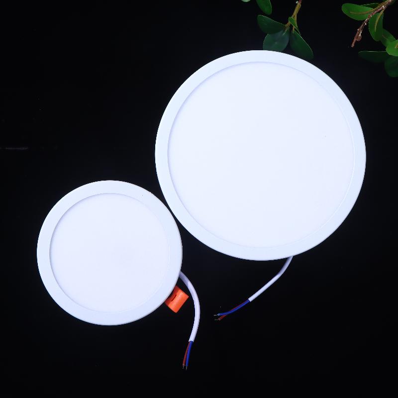 1 Adet LED Panel Işıkları Yüzeye Monte Spot 8W 15W 220V Yuvarlak Panel Işık Beyaz İç Mekan Yatak Odası LED Işık
