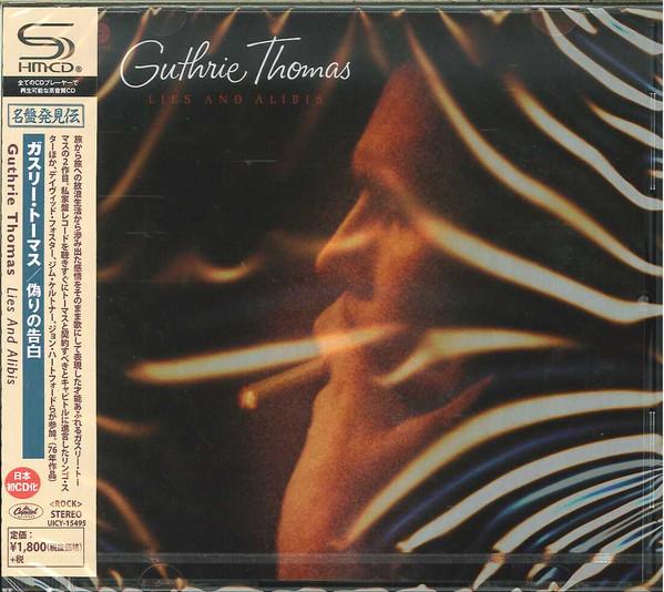 

CD GUTHRIE THOMAS - Lies And Alibis UICY15495 Capitol Records 2016 Japan Rock Used