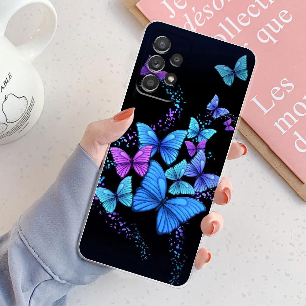 For Samsung Galaxy A52s 5G Soft Silicon TPU Phone Back Cases for Galaxy A52 4G / A53 5G 2022 Covers A33 A24 A54 A34 Clear Paras