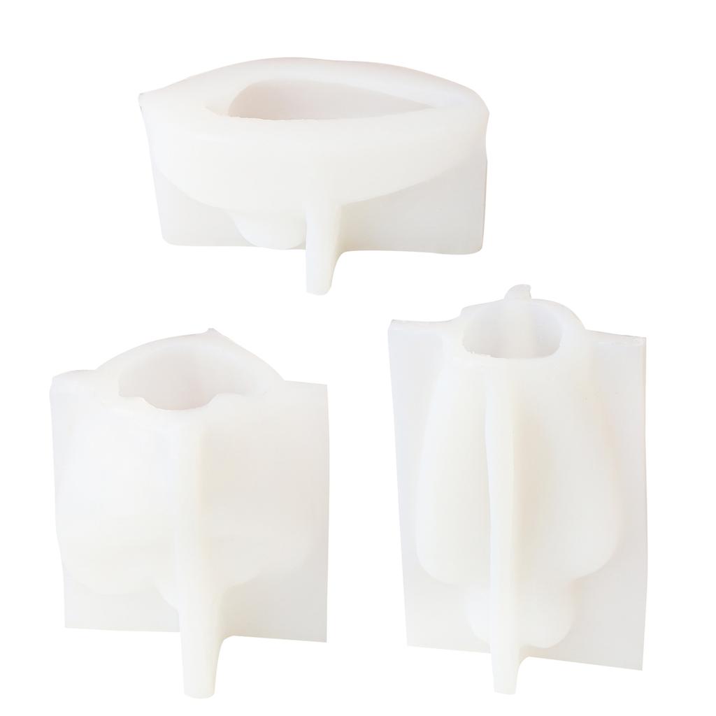 Couple Portrait Silicone Candle Mold Epoxy Resin Mould for DIY Soap Candle Making Handmade Craft Gypsum Decors