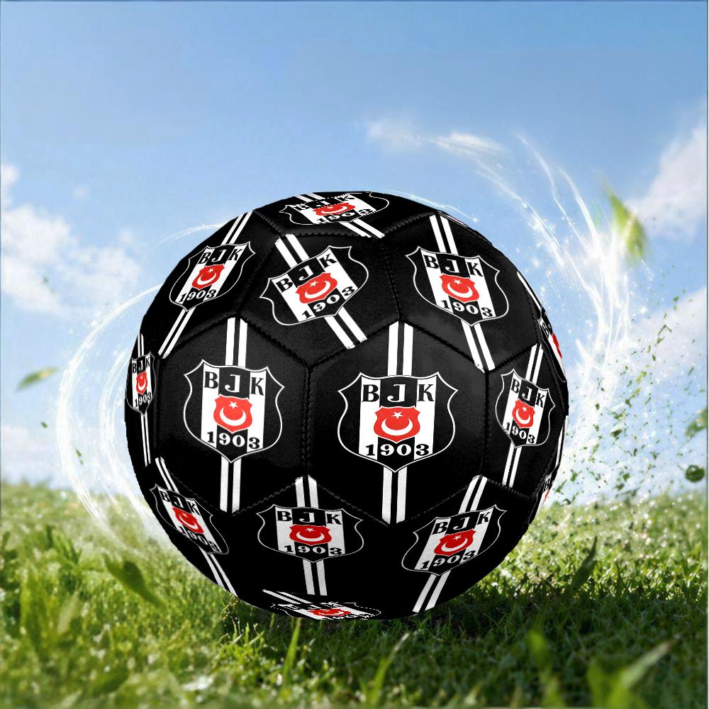 Be?ikta? Istanbul Crest Emblem Size 5 Soccer Ball,Indoor/Outdoor Suitable for Training Matches Tournaments Practice Games Perfect Gift for Fan