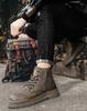 Autumn and Winter Men's Shoes High-top Martin Boots Men's Retro Tooling Boots Outdoor Fashion Locomotive Leather Boots