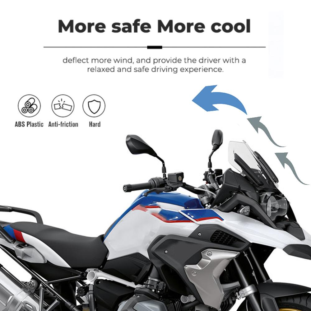Motorcycle Windscreen Deflector Sport Screen Protector Windshield Front Wind Spoiler For BMW R1250GS Adventure R1200GS 2013-2025