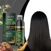 Plant black hair shampoo plant extract washing and care DIY dyed hair refreshing and smooth shampoo
