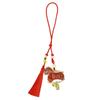 Satin New Year Horse Pendant Chinese Style Car Hanging Ornaments  Festive Accessory
