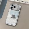 Sleeping kitten is suitable for Apple 17pro mobile phone case iphone16pm leather pattern personalized 14plus anti-drop