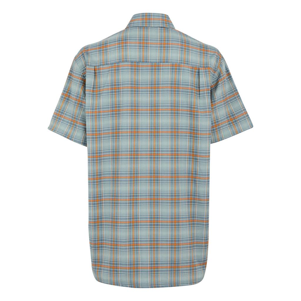 Regatta Mens Begarno Checked Short-Sleeved Shirt