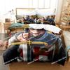 3D Print Christian Knights Templar Bedding Set Duvet Cover Bed Set Quilt Cover Pillowcase Comforter King Queen Size Boys Adult
