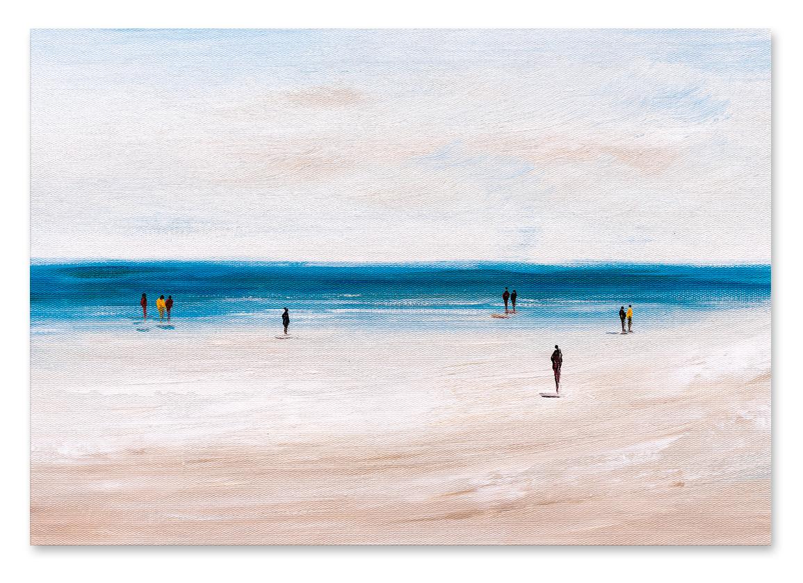 

Plakat plaża abstrakcja poziom 30x40 cm