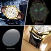 Binbang Ultra-thin Luminous Men's Quartz Watch - Automatic Movement, Waterproof with Calendar, Leather Strap, Business & Fashion Style.