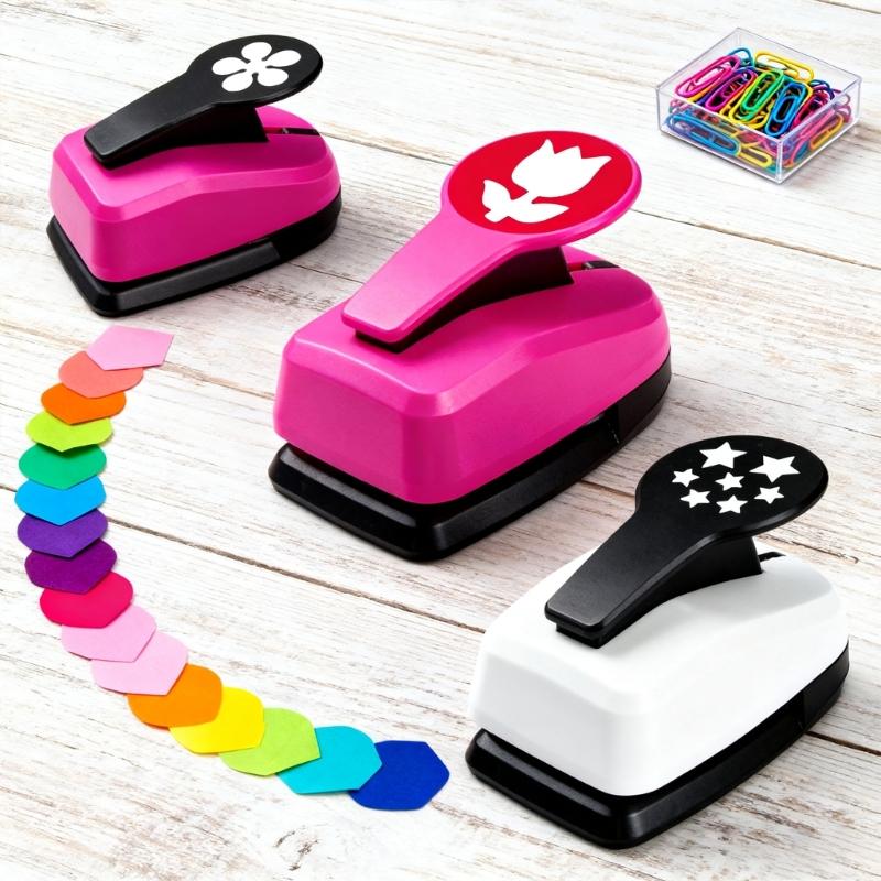 Creative Pattern Paper Puncher Paper Hole Puncher For Children Classroom Art Craft Project Scrapbooking Card Making